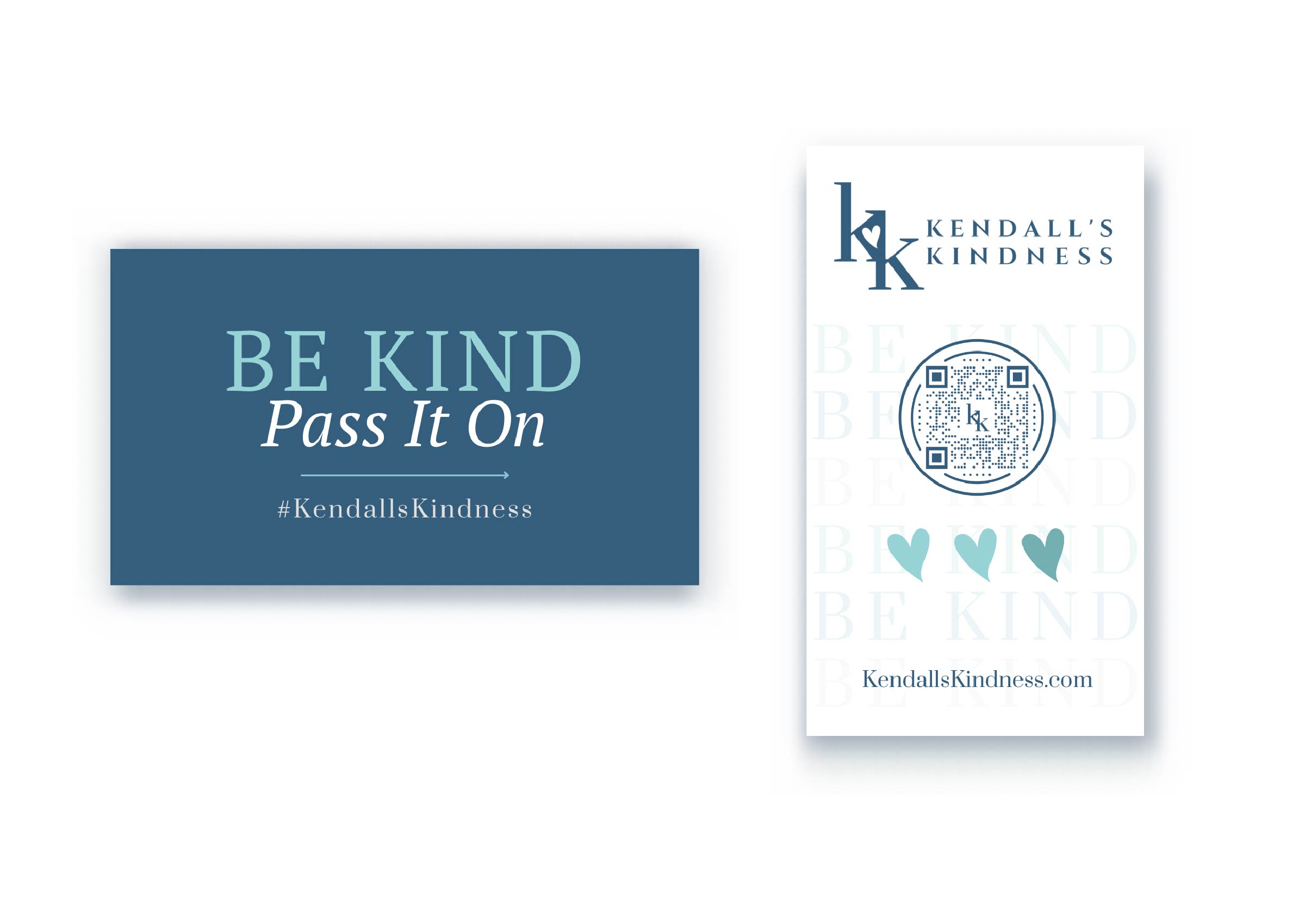Kendall's Kindness Business Card Mockup 2023
