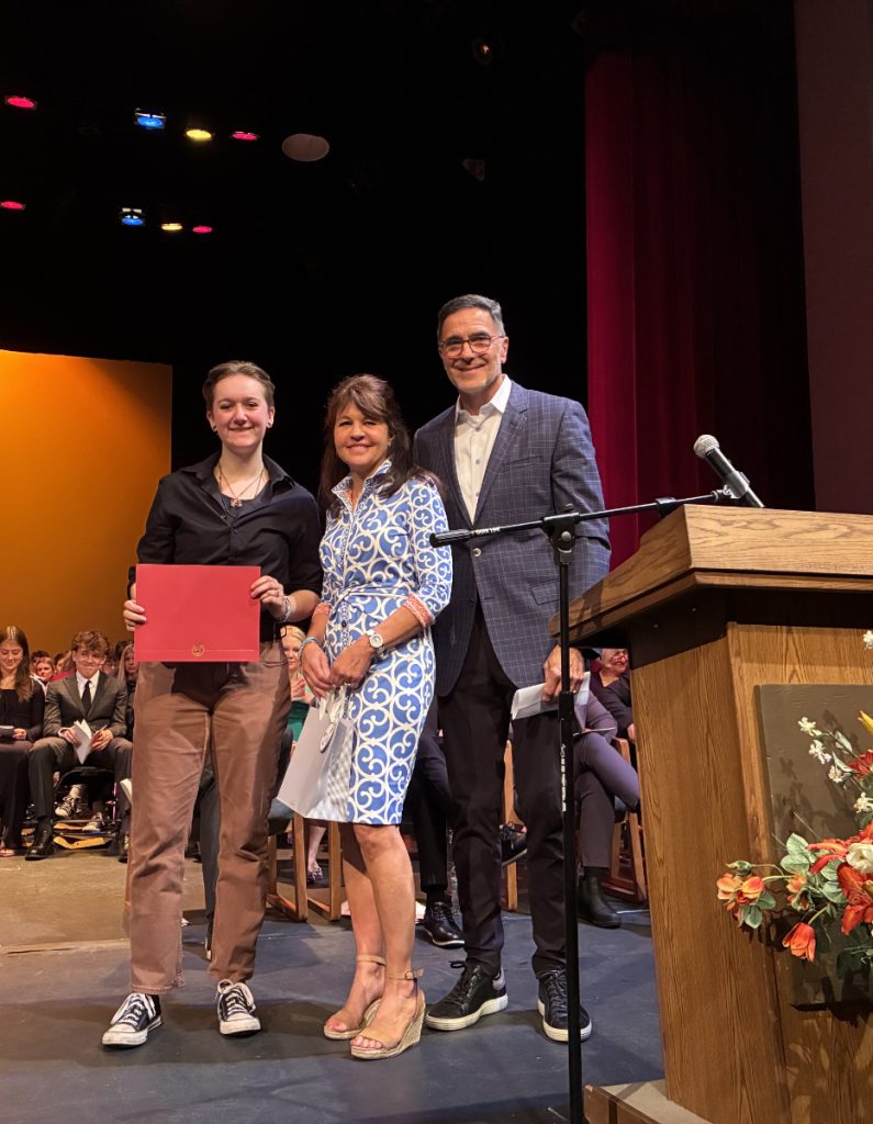 Therese Dockins Scholarship recipient